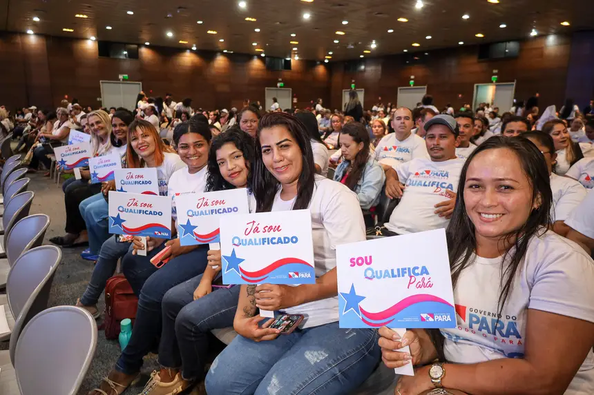 Qualifica Pará já capacitou quase 44 mil pessoas e amplia oportunidades de emprego e renda em todo o Estado   