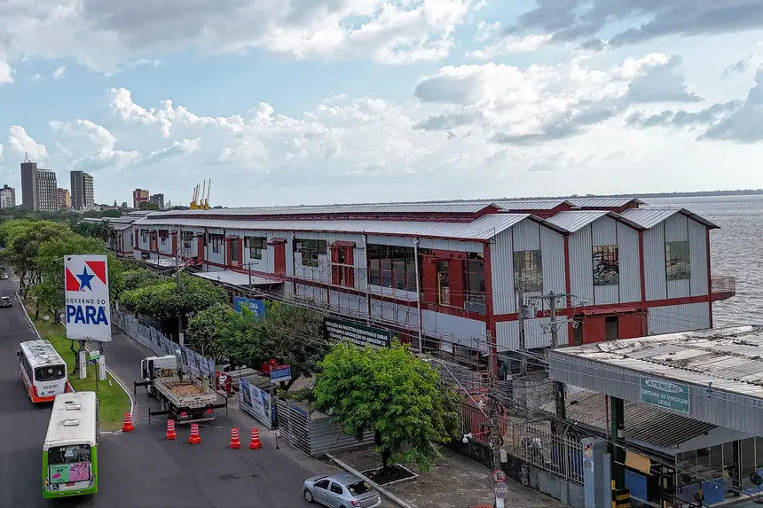 Obra do Terminal Hidroviário Internacional de Belém alcança 78% de serviços concluídos