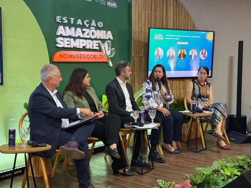 Com foco na resiliência climática, Cosanpa expõe Prodesan Pará na Estação Amazônia Sempre