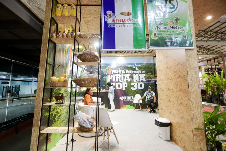 Pavilhão Pará Municípios na COP30 reforça protagonismo regional e gastronomia
