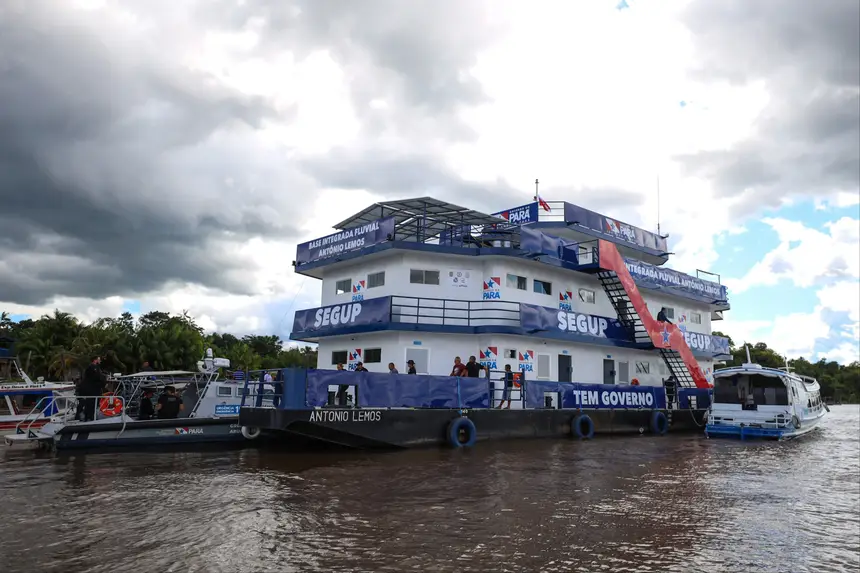 Base Fluvial muda rotina na comunidade de Antônio Lemos e garante mais dignidade aos ribeirinhos